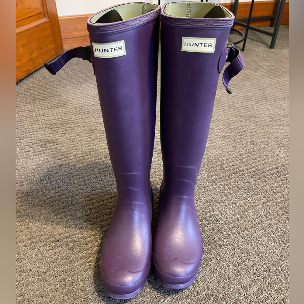 HUNTER Boots Original Tall Purple 👢💜